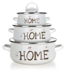 BANQUET Home Collection / Sada riadu / smaltovaná / 6 ks (13701113)