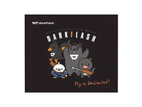 Darkflash Gaming Mouse Pad čierna / herná podložka pod myš / 30x25cm (5905316145191)