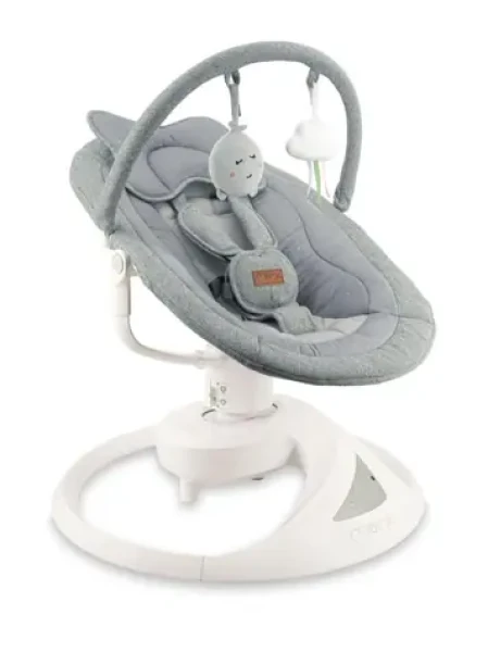 Momi PEARL Elektrické hojdačka šedej (BULE00040)