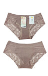 Nohavičky 26346 A2, dvojbalenie – DC Girl XL černo-béžová