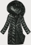 Dámska prešívaná zimná bunda v army farbe J Style (16M9100-136) odstíny zelené L (40)