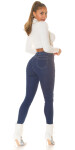 Sexy Highwaist Push-Up Jeans with pocket details denimblue