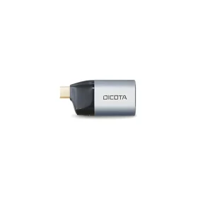 Dicota USB-C na Ethernet mini adaptér strieborná / Adaptér / RJ-45 / USB-C PD 100W / 1 Gbit/s (D32048)