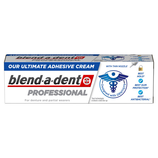 BLEND-A-DENT Professional adhesive cream fixačný dentálny krém 40 g