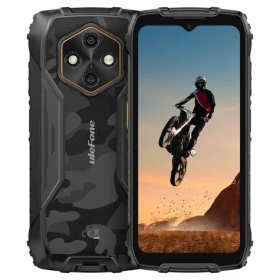 RugKing 4 Pre čierna / Mobilný telefón / 4G / 8GB RAM / 256GB / IP69K (UF-R4P/BK)