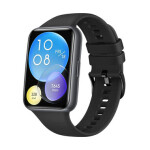 FIXED Silicone Strap Silikónový remienok pre Huawei Watch FIT2 čierna (FIXSSTB-1055-BK)