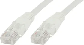 MicroConnect CAT6 U/UTP 0.4m biela / LSZH (UTP6004W)