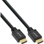 InLine HDMI kábel Ultra High Speed 8K čierna / Prepojovací kábel / HDMI Typ A (M) - HDMI Typ A (M) / 3 m (17903P)