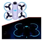 Stablecam Svietiace samolepky pre DJI Neo modrá