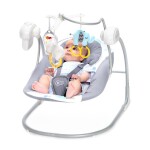 KINDERKRAFT Lehátko hojdacie Minky Mint 0m+, do 9 kg "Poškodený obal"