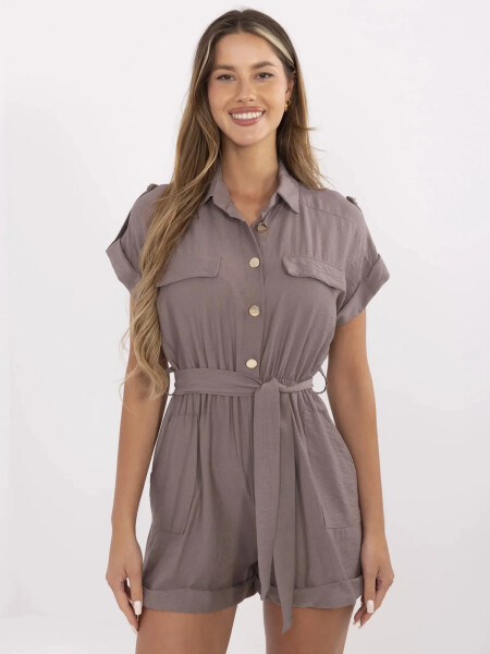 MI KO kombinéza A5043.70 dark lilac jedna velikost