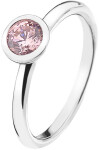 Hot Diamonds Strieborný prsteň Emozioni scintilla Pink Compassion ER017 mm