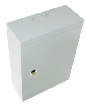 Xtendlan Rozvádzač 420x300x130 mm / Nástenný rozvádzač / kovový / univerzálny / DIN lišta (DBOX075-100-DIN)