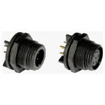 Bulgin PX0413/02S/PC guľatý konektor DIN, 1 ks; PX0413/02S/PC