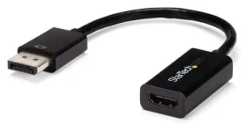 StarTech čierna / Redukcia DisplayPort na HDMI / 15 cm / 4K 30Hz (DP2HD4KS)