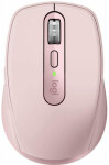 Logitech MX Anywhere 3 ružová / bezrátová myš / Laserový senzor / 4000 DPI / 6 tlačidiel / Bluetooth / 2.4 GHz (910-005990)