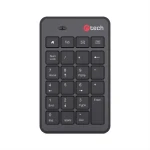 C-tech KBN-02W bezdrôtová numerická klávesnica čierna (8954125015772)