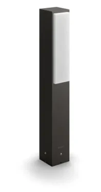 Philips Stratosphere antracitové / Vonkajšie stĺpikové LED svietidlo / 2x4, 5W / 1000lm / 2700K / IP44 / 42cm (SKL000246168)