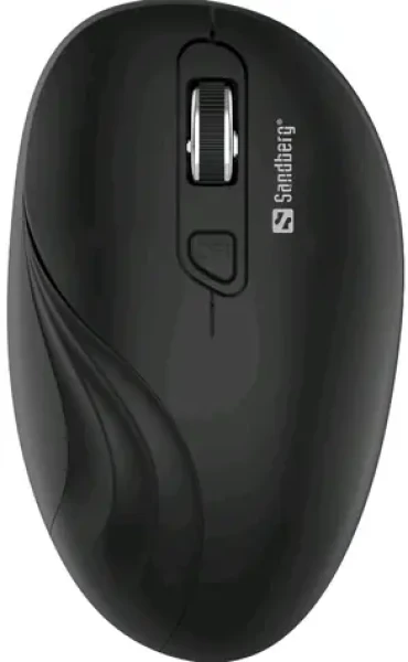 Sandberg Wireless Mouse čierna / bezdrôtová myš / 1600dpi / optická / 4 tlačidlá / 2.4 GHz (631-03)