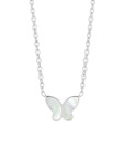 Preciosa Nežný náhrdelník s motýlikom Mother of Pearl Butterfly 7492 01