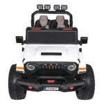 Mamido Elektrické autíčko Extreme Sport 4x4 s premenlivou veľkosťou bielej