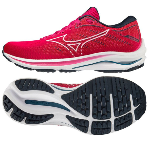 Mizuno Wave Rider 25 Phlox Pink/White/Gibraltor Sea