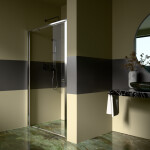 H K - Sprchové dvere do niky STYLE 100 rozmer 97-110x190 číre sklo STYLE100