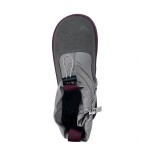 Detská zimná barefoot obuv s membránou Bugga RUBA Grey B00197-09 - 27