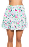 Sexy FEEL HAPPY Mini Flower Skirt Einheitsgroesse