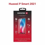 Swissten FULL GLUE COLOR FRAME CASE FRIENDLY sklo pre Huawei P SMART 2021 čierna (54501784)