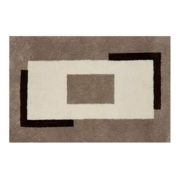 SPIRELLA Kúpeľňová predložka ANELA hnedá / 60 x 90 cm / polyester / protišmyková