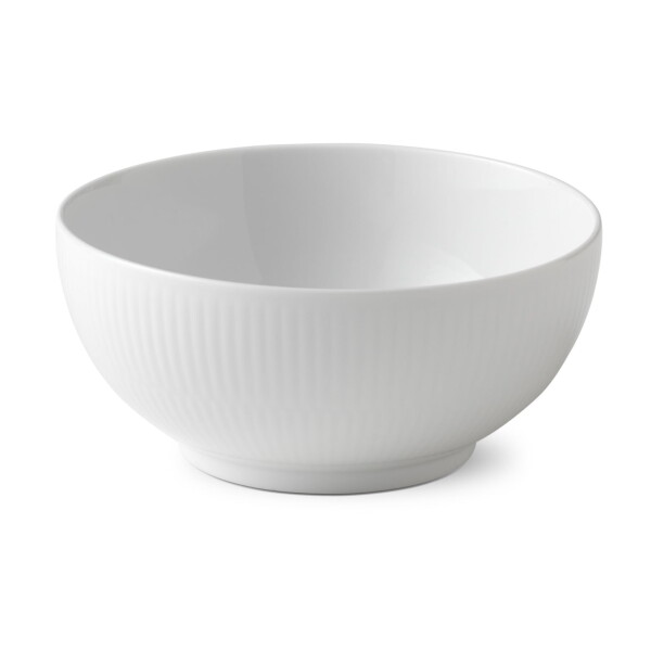 Royal Copenhagen Porcelánová miska White Fluted 730 ml