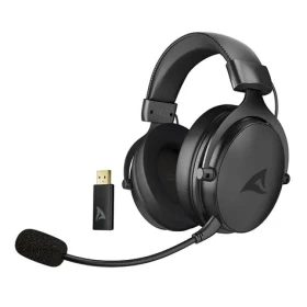 Sharkoon Skiller SGH40W čierna / bezdrôtové slúchadlá / mikrofón / 2.4GHz / USB-C (4044951043415)