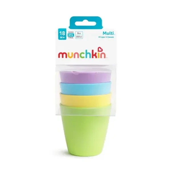 Munchkin Modern Multi Hrnčeky 18m +, 4ks (5176202)