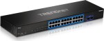 TRENDnet TRENDnet 24-Port Gigabit Switch with 2 x 10G SFP+ Slots