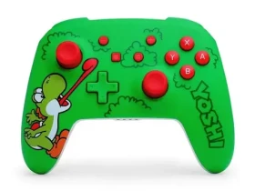 PowerA Super Mario Hungry Yoshi / Bezdrôtový ovládač / Nintendo Switch (NSGP0446-01)