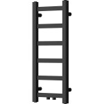 MEXEN - Bolt vykurovací rebrík/radiátor 700 x 300 mm, 141 W, čierna W126-0700-300-00-70