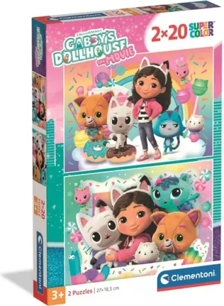 Clementoni Puzzle Gábinin kúzelný domček