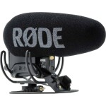 RODE Microphones Videomic Pro+ nasadzovací kamerový mikrofón Druh prenosu:digitálne montáž pätky blesku, vr. ochrany proti vetru, vr. kábla; 400.700.055