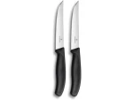 VICTORINOX Swiss Classic Gourmet Sada steakových nožov 2 ks s rovným ostrím čierna (6.7903.12B)