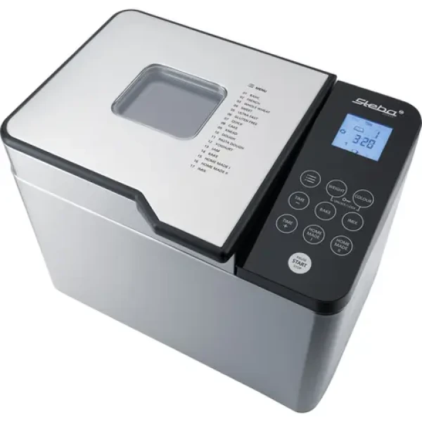 Steba BM 2 strieborná / domáca pekáreň / 17 nastaviteľných programov / 600 W (18.82.00)