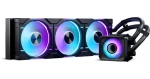 PHANTEKS Glacier One 360D30 X2 DRGB čierna / AIO vodný chladič CPU / 3x 120 mm / D-RGB / AMD + Intel (PH-GO360D30_DBK02)