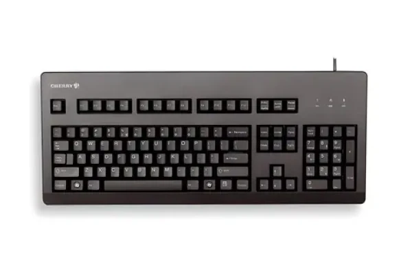 Cherry G80-3000 MX Brown čierna / Kancelárska klávesnica / drôtová / USB / US layout (G80-3000LXCEU-2)