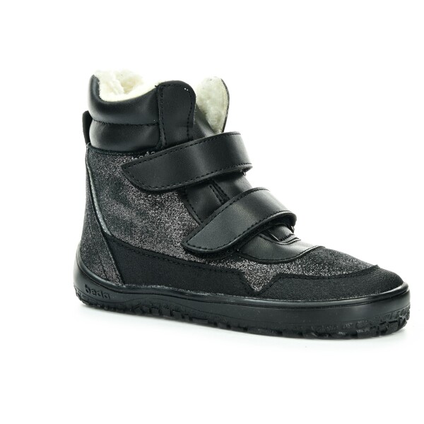 Beda Black Shine zimné barefoot topánky (BF 170070/W/MK/SO) 30 EUR