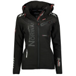 Zemepisná oblasť Nórsko REINE BLACK-BLACK LADY Softshell 2601 DBC Black / Black (WW7043F/GN Black / Black)/wu8088 XL