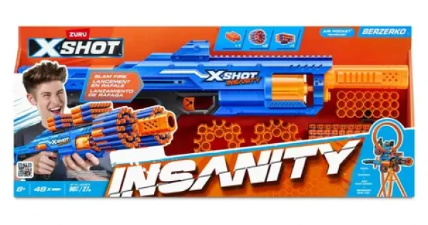 Zuru Detská pištoľ X-Shot Insanity Berzerko
