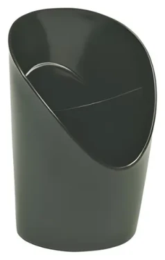 Esselte Europost VIVIDA čierna / Stojanček na ceruzky / 2 priehradky / 100x90x125 mm (39827)