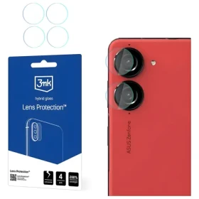 3mk Lens Protection / Sklo na fotoaparát / Asus Zenfone 10 / hybridné sklo / 4 ks