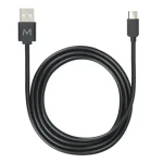 Mobilis kábel USB-C - USB-A / 1 meter / čierna (001278)