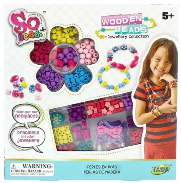 TASIA So Beads Výroba šperkov Drevené korálky